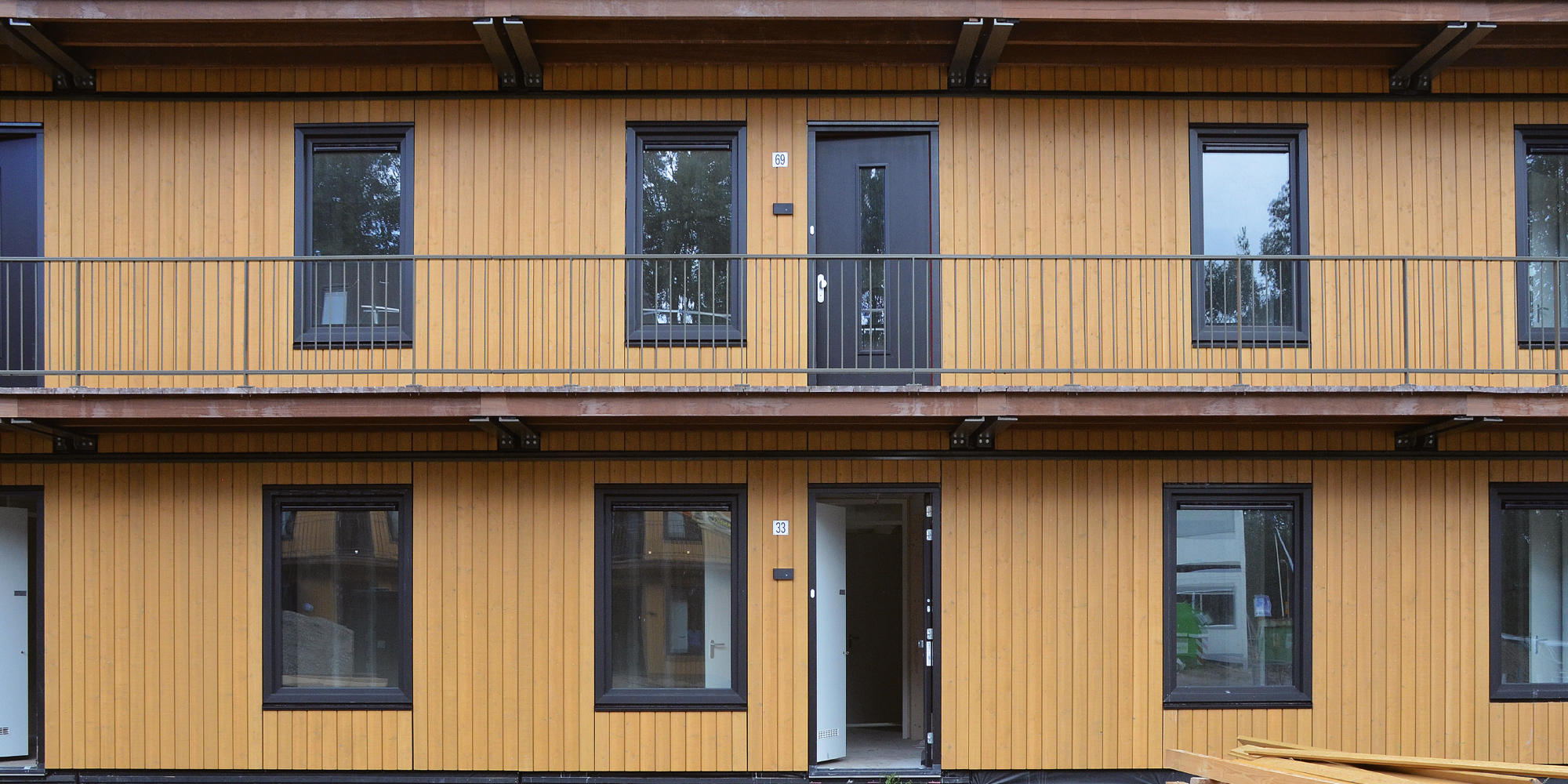 Koploper op het gebied van circulariteit realiseert houten woningen