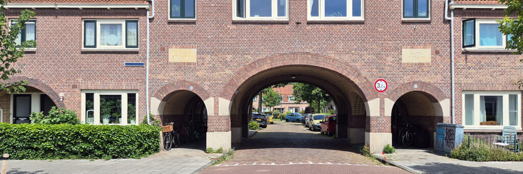doorrijd gang met 3 bogen