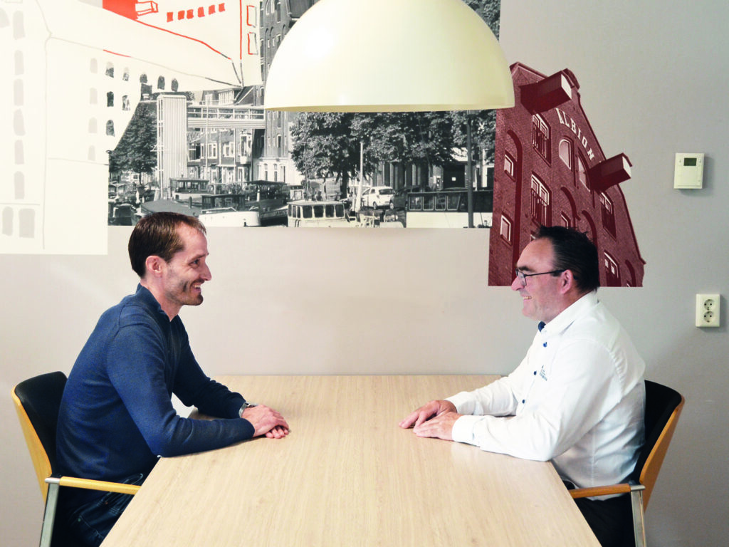 Gesprek tussen twee personen